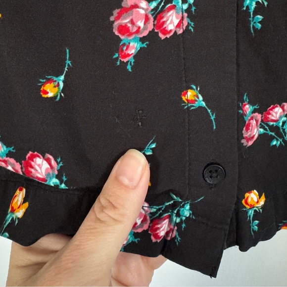 Vans Floral Button Up Shirt - Picture 2 of 5